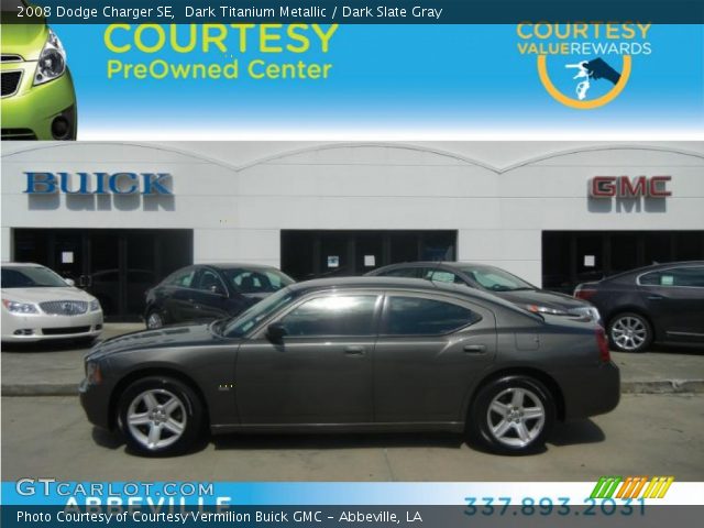 2008 Dodge Charger SE in Dark Titanium Metallic