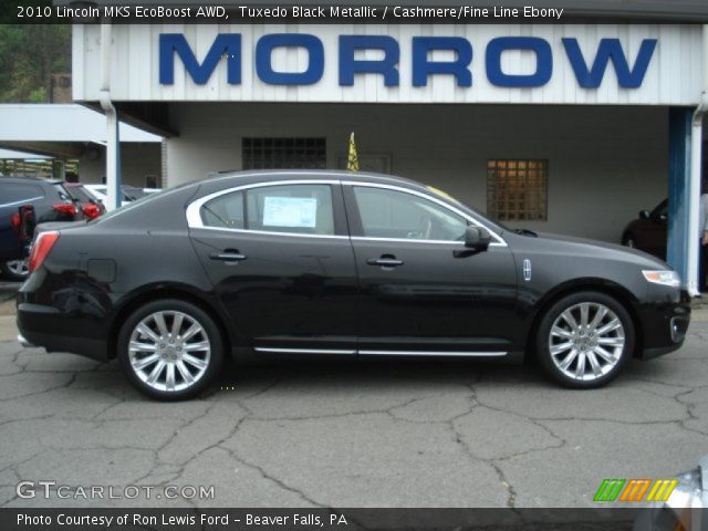 2010 Lincoln MKS EcoBoost AWD in Tuxedo Black Metallic