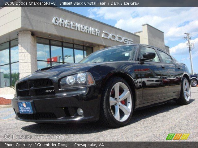 2008 Dodge Charger SRT-8 in Brilliant Black Crystal Pearl