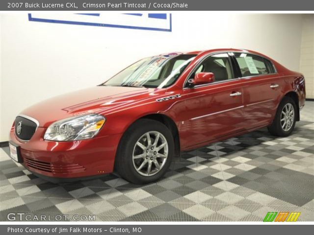 2007 Buick Lucerne CXL in Crimson Pearl Tintcoat