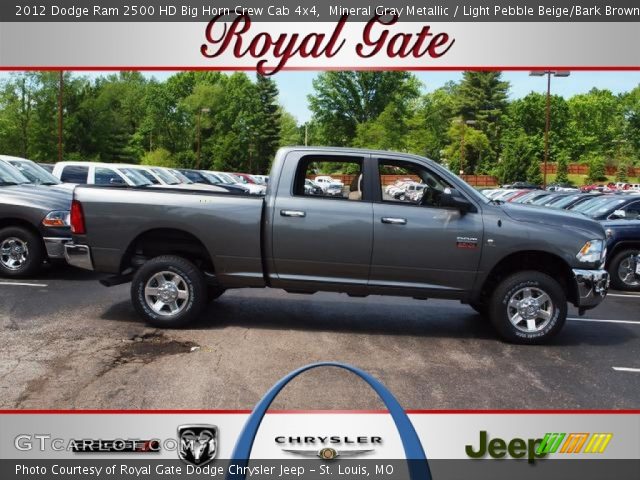 2012 Dodge Ram 2500 HD Big Horn Crew Cab 4x4 in Mineral Gray Metallic