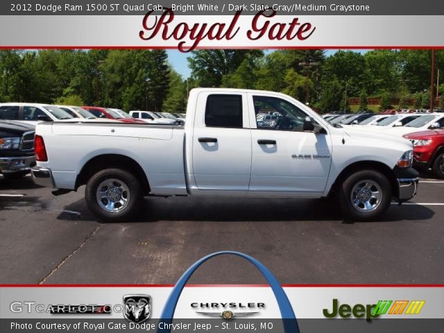 2012 Dodge Ram 1500 ST Quad Cab in Bright White