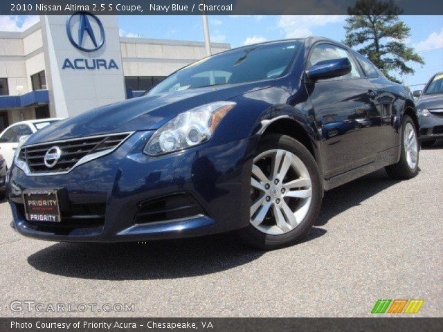 2010 Nissan Altima 2.5 S Coupe in Navy Blue