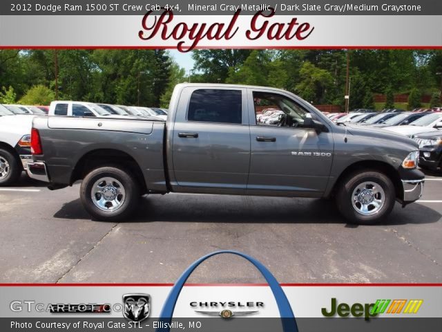 2012 Dodge Ram 1500 ST Crew Cab 4x4 in Mineral Gray Metallic