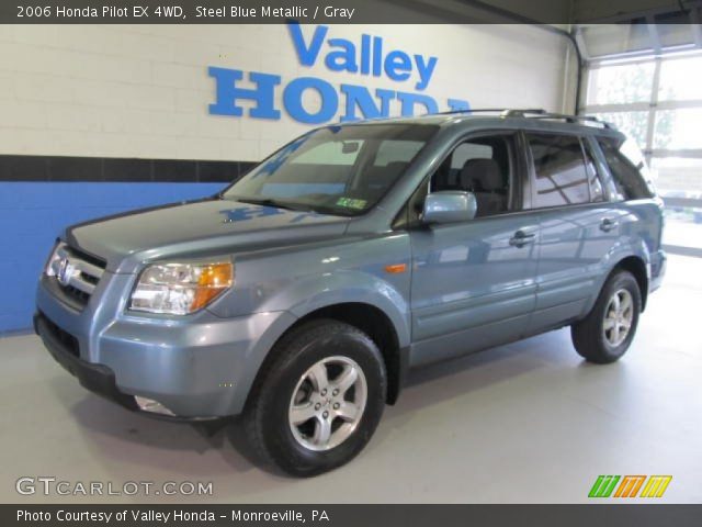 2006 Honda Pilot EX 4WD in Steel Blue Metallic