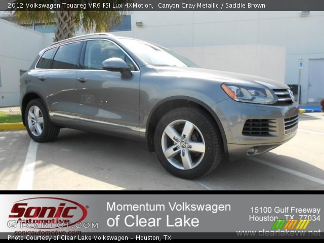 2012 Volkswagen Touareg VR6 FSI Lux 4XMotion in Canyon Gray Metallic