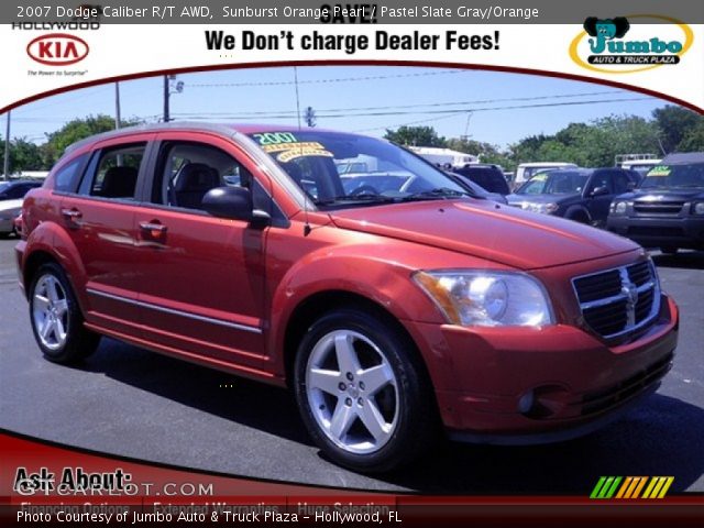 2007 Dodge Caliber R/T AWD in Sunburst Orange Pearl