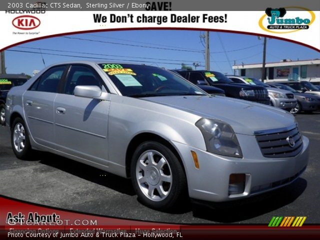 2003 Cadillac CTS Sedan in Sterling Silver
