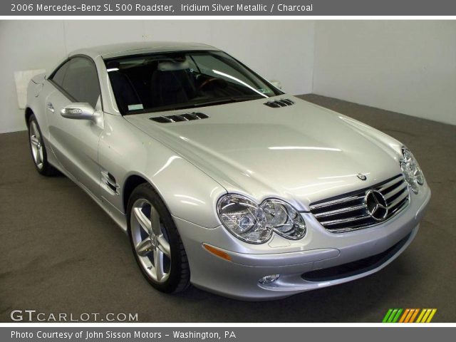 2006 Mercedes-Benz SL 500 Roadster in Iridium Silver Metallic