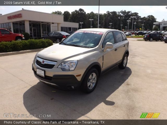 2009 Saturn VUE XE in Gold Mist