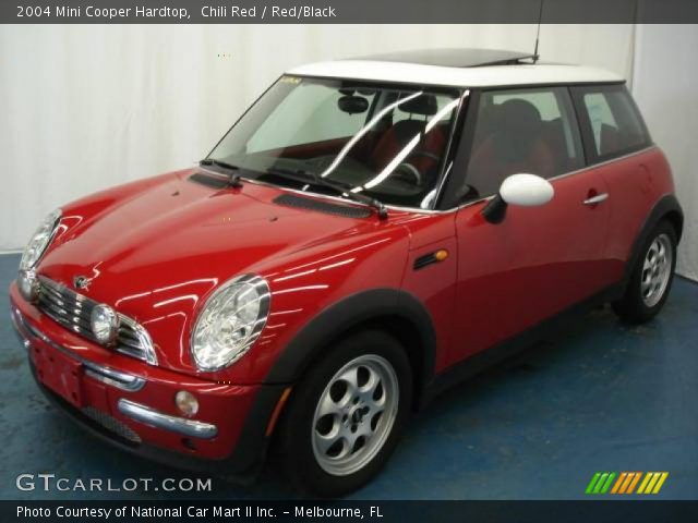 2004 Mini Cooper Hardtop in Chili Red
