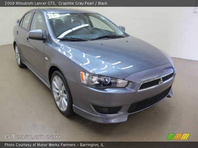 2009 Mitsubishi Lancer GTS in Graphite Gray Pearl