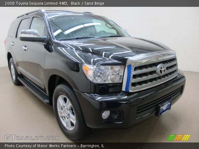 2008 Toyota Sequoia Limited 4WD in Black