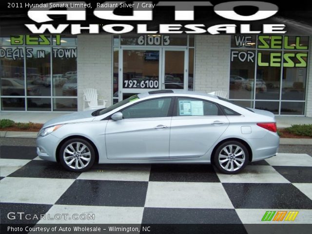 2011 Hyundai Sonata Limited in Radiant Silver