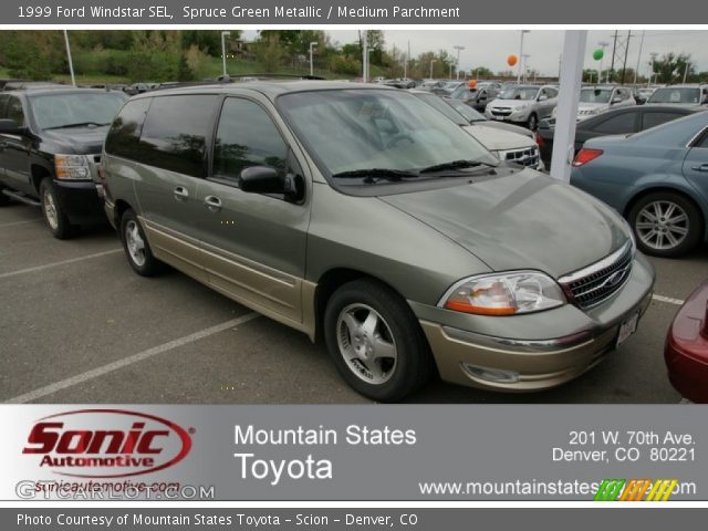 1999 Ford Windstar SEL in Spruce Green Metallic