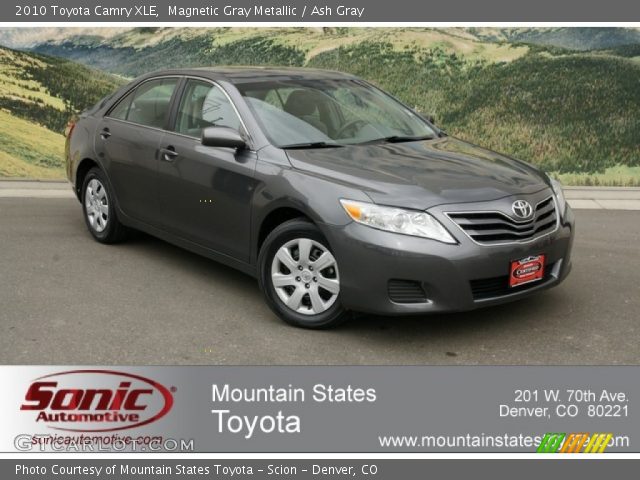 2010 Toyota Camry XLE in Magnetic Gray Metallic
