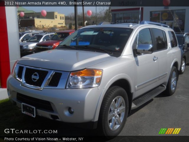 2012 Nissan Armada Platinum 4WD in Brilliant Silver