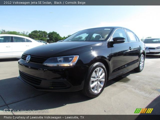2012 Volkswagen Jetta SE Sedan in Black