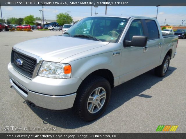 2008 Ford F150 XLT SuperCrew 4x4 in Silver Metallic