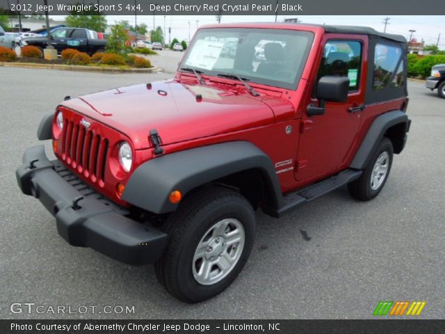 2012 Jeep Wrangler Sport S 4x4 in Deep Cherry Red Crystal Pearl