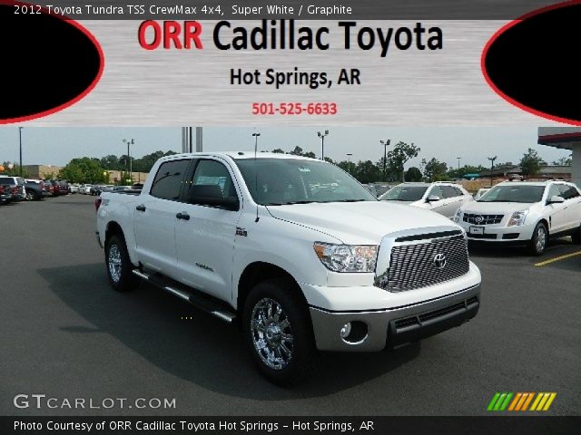 2012 Toyota Tundra TSS CrewMax 4x4 in Super White