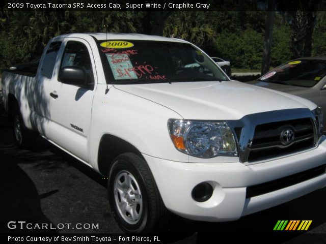 2009 Toyota Tacoma SR5 Access Cab in Super White