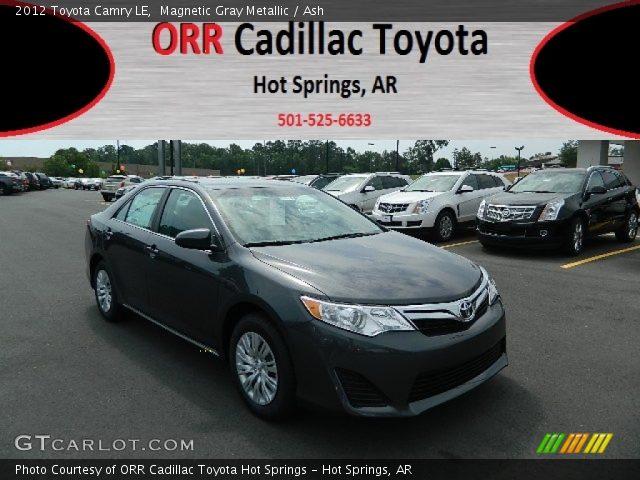 2012 Toyota Camry LE in Magnetic Gray Metallic