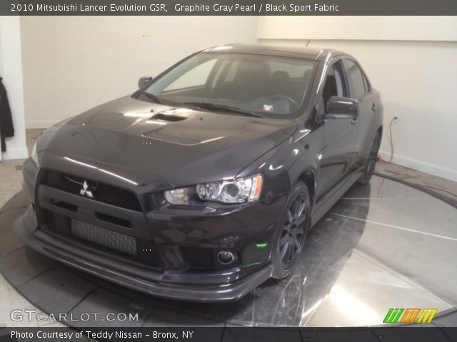 2010 Mitsubishi Lancer Evolution GSR in Graphite Gray Pearl