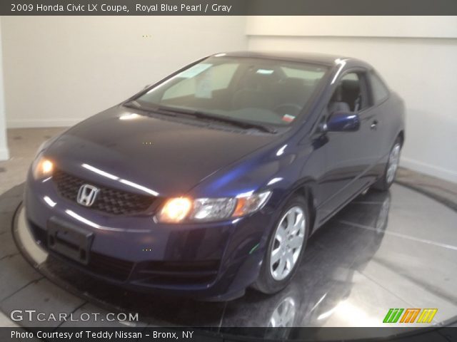 2009 Honda Civic LX Coupe in Royal Blue Pearl