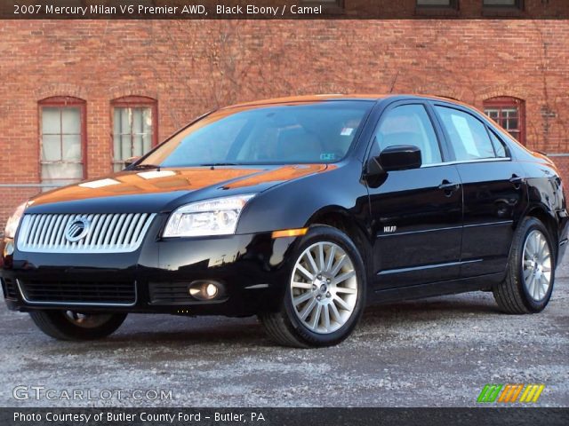 2007 Mercury Milan V6 Premier AWD in Black Ebony