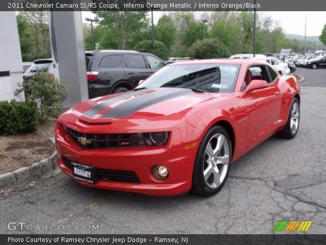 2011 Chevrolet Camaro SS/RS Coupe in Inferno Orange Metallic
