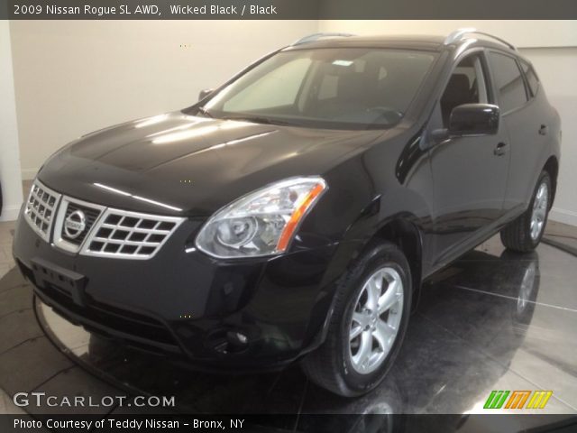 2009 Nissan Rogue SL AWD in Wicked Black