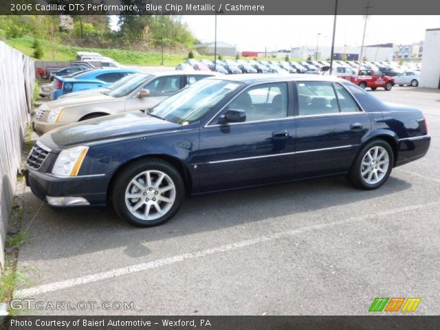 2006 Cadillac DTS Performance in Blue Chip Metallic