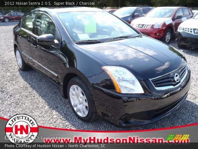 2012 Nissan Sentra 2.0 S in Super Black