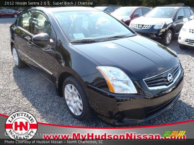 2012 Nissan Sentra 2.0 S in Super Black