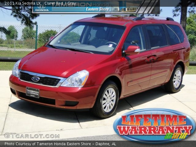 2011 Kia Sedona LX in Claret Red