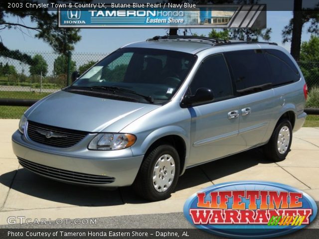 2003 Chrysler Town & Country LX in Butane Blue Pearl