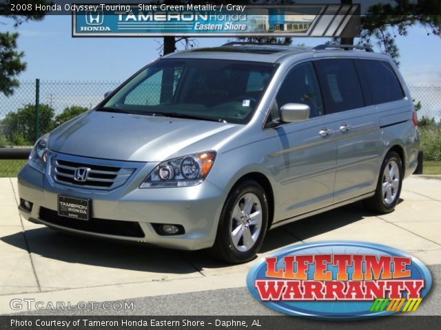 2008 Honda Odyssey Touring in Slate Green Metallic