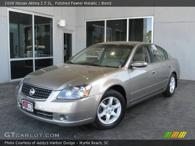 2006 Nissan Altima 2.5 SL in Polished Pewter Metallic