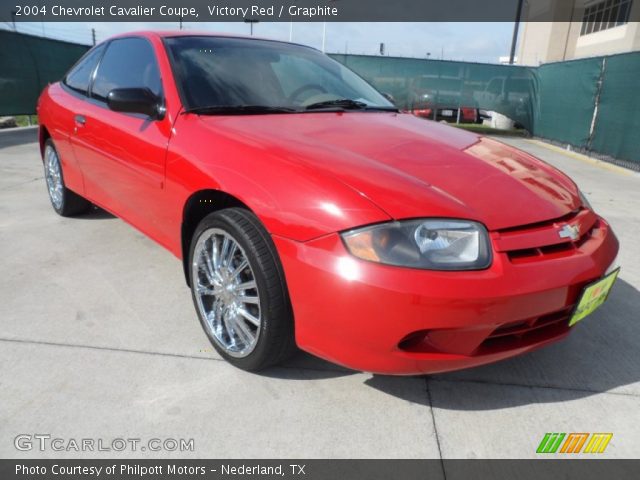 2004 Chevrolet Cavalier Coupe in Victory Red