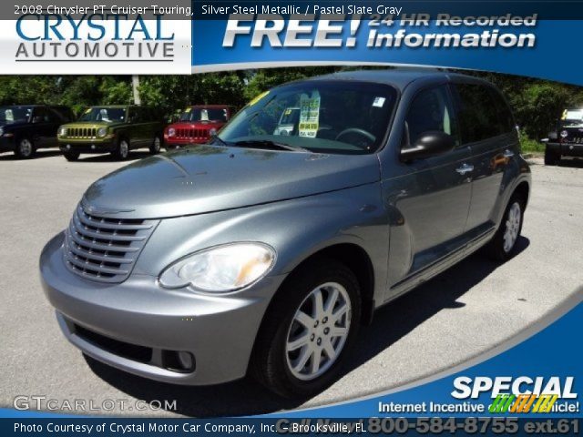 2008 Chrysler PT Cruiser Touring in Silver Steel Metallic