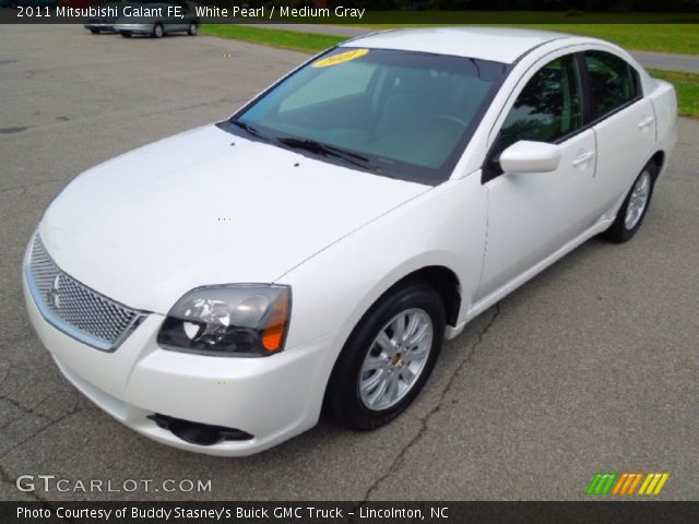 2011 Mitsubishi Galant FE in White Pearl