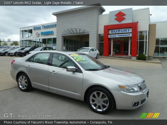 2007 Lincoln MKZ Sedan in Light Sage Metallic