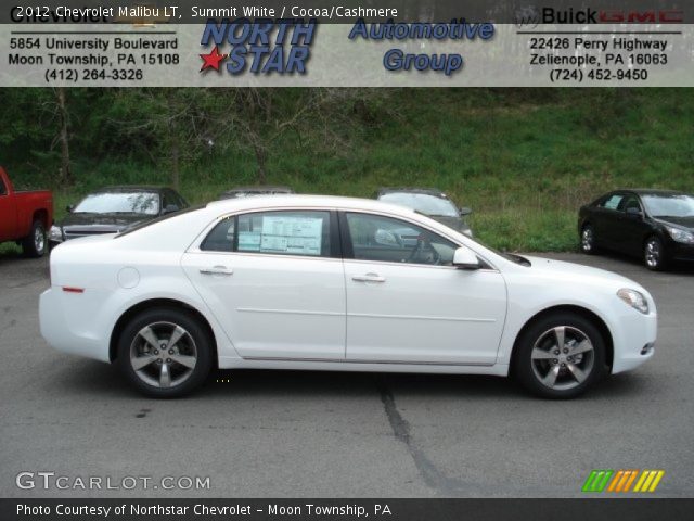 2012 Chevrolet Malibu LT in Summit White