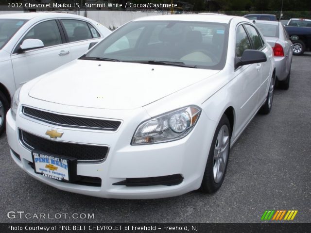 2012 Chevrolet Malibu LS in Summit White
