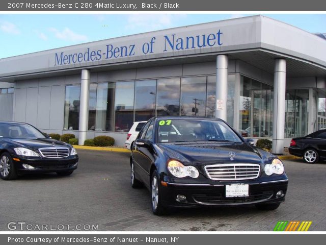 2007 Mercedes-Benz C 280 4Matic Luxury in Black