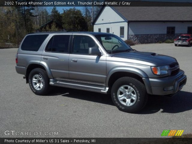 2002 Toyota 4Runner Sport Edition 4x4 in Thunder Cloud Metallic
