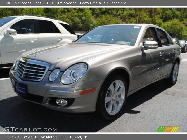 2009 Mercedes-Benz E 350 4Matic Sedan in Pewter Metallic