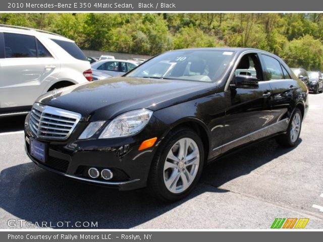 2010 Mercedes-Benz E 350 4Matic Sedan in Black