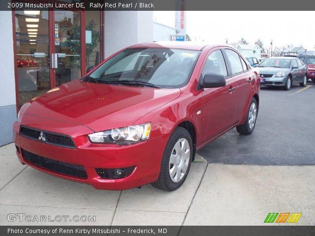 2009 Mitsubishi Lancer DE in Rally Red Pearl